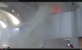 Princípio de incêndio atingiu Aeroporto de Salvador; assista