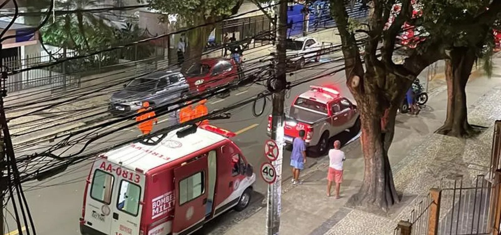 Obra da Embasa provoca vazamento de gás no Corredor da Vitória