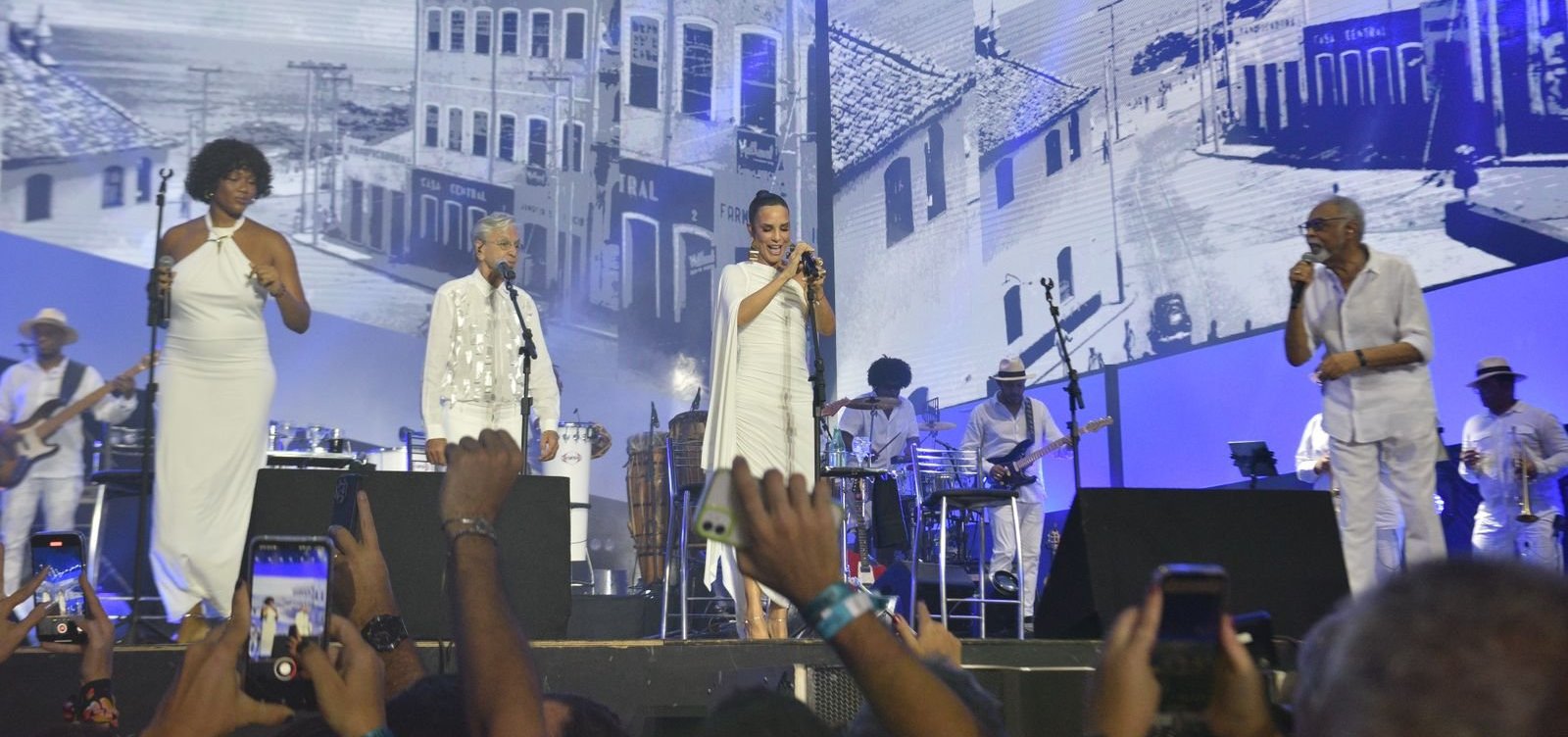 Caetano, Gil, Ivete e Luedji encerram comemorações pelos 474 anos de Salvador