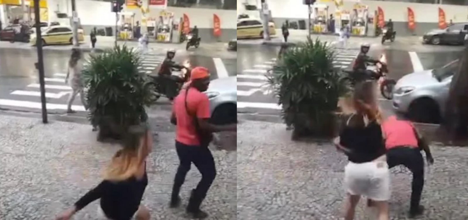 Mulher é acusada de injúria após utilizar coleira de cachorro para agredir entregadores