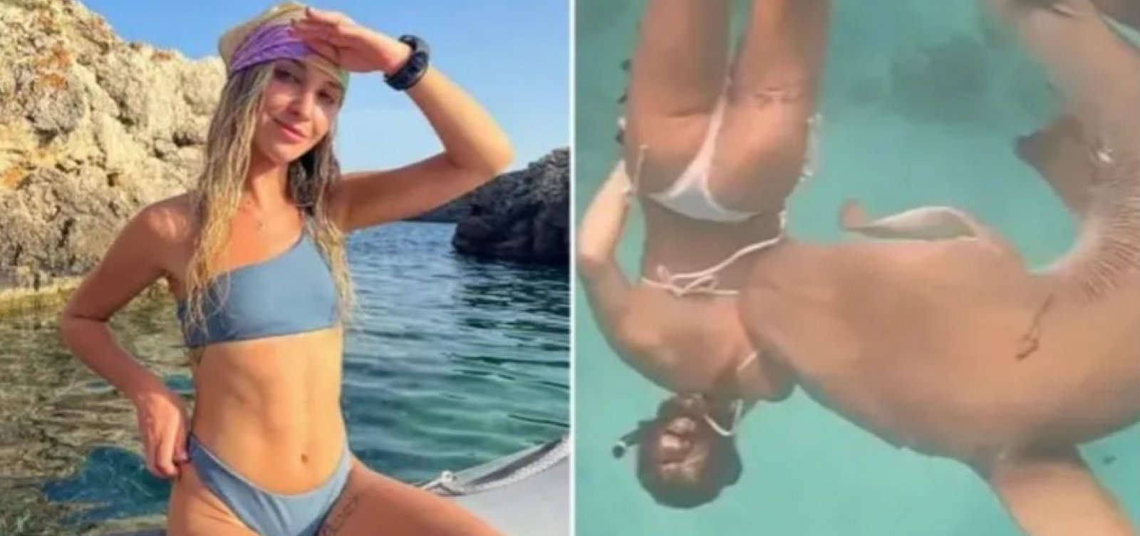 Turista é mordida por tubarão enquanto é fotografada debaixo d'água nas Maldivas