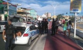 Homem é preso em flagrante após assaltar turista no Rio Vermelho