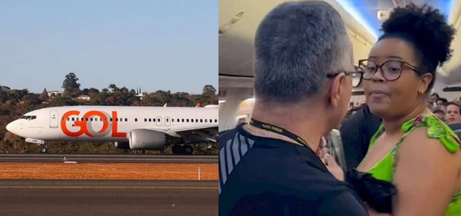 Novo vídeo mostra desespero da mãe de passageira expulsa de voo da Gol: “Estou temendo pela segurança dela”