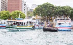 Maré baixa suspende travessia Salvador-Mar Grande por 4h nesta quinta-feira