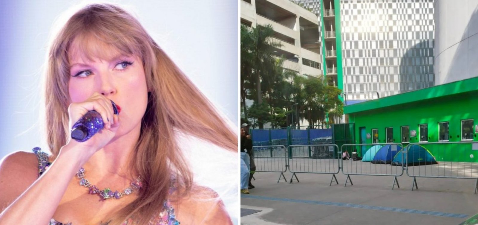 Taylor Swift anuncia shows no Brasil em novembro e fãs montam acampamento no Allianz Parque
