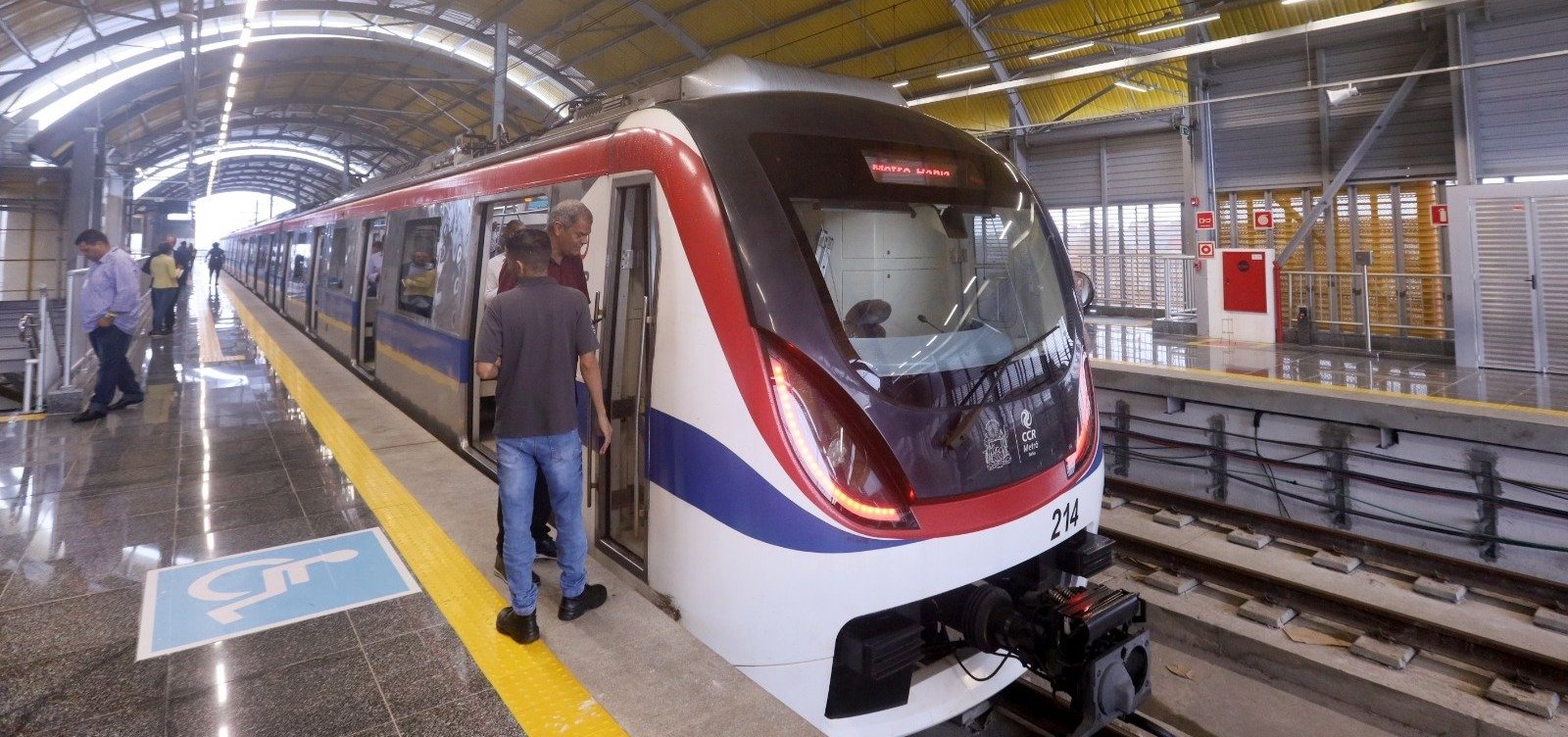 Governo entrega Estação Campinas, nova parada do metrô Salvador-Lauro de Freitas