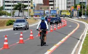 Prefeitura promove passeio de bike na orla para alertar violência contra meninas