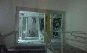 Bandidos explodem agência bancária e assustam população em Nova Soure