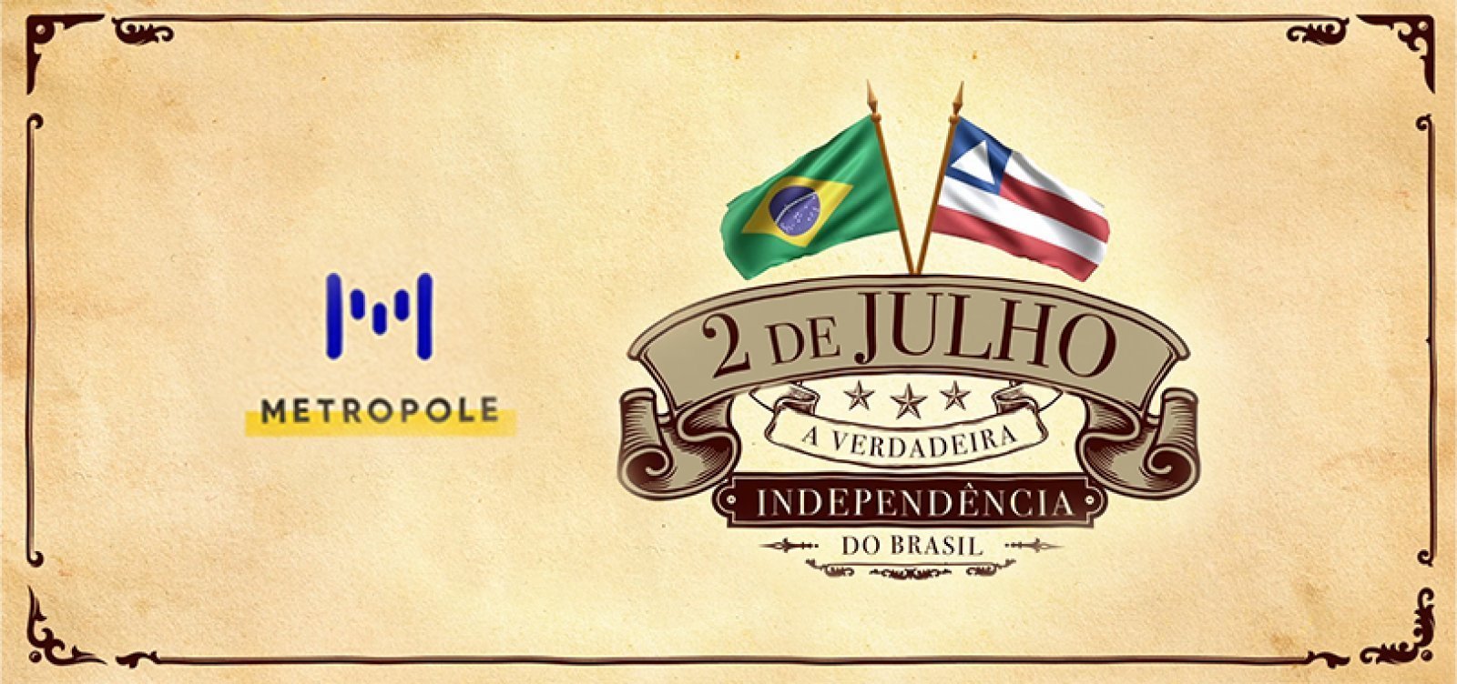 Décimo episódio da série 2 de julho explica o surgimento do Caboclo como símbolo da liberdade