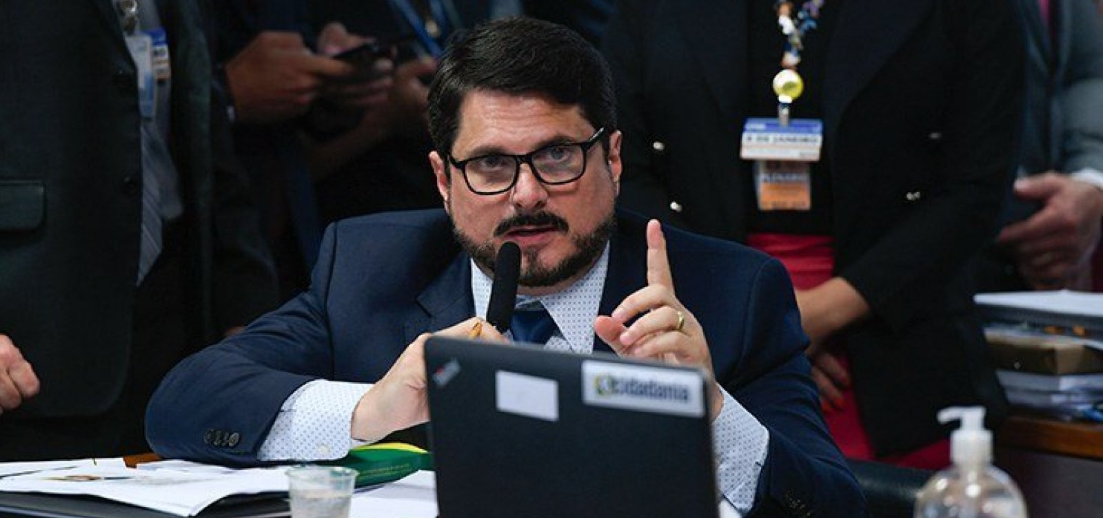 Investigado pela PF, Marcos do Val pede afastamento das atividades parlamentares e da CPI dos Atos Golpistas
