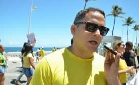 "No PT são todos iguais", diz Pablo Barrozo durante manifestação na Barra