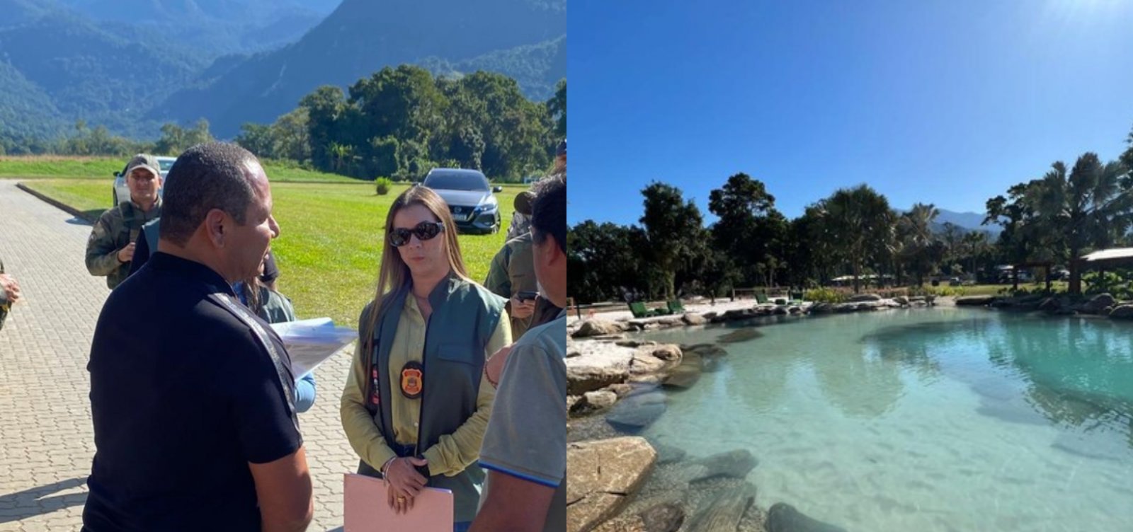 Justi&ccedil;a concede liminar e libera lagoa da mans&atilde;o de Neymar