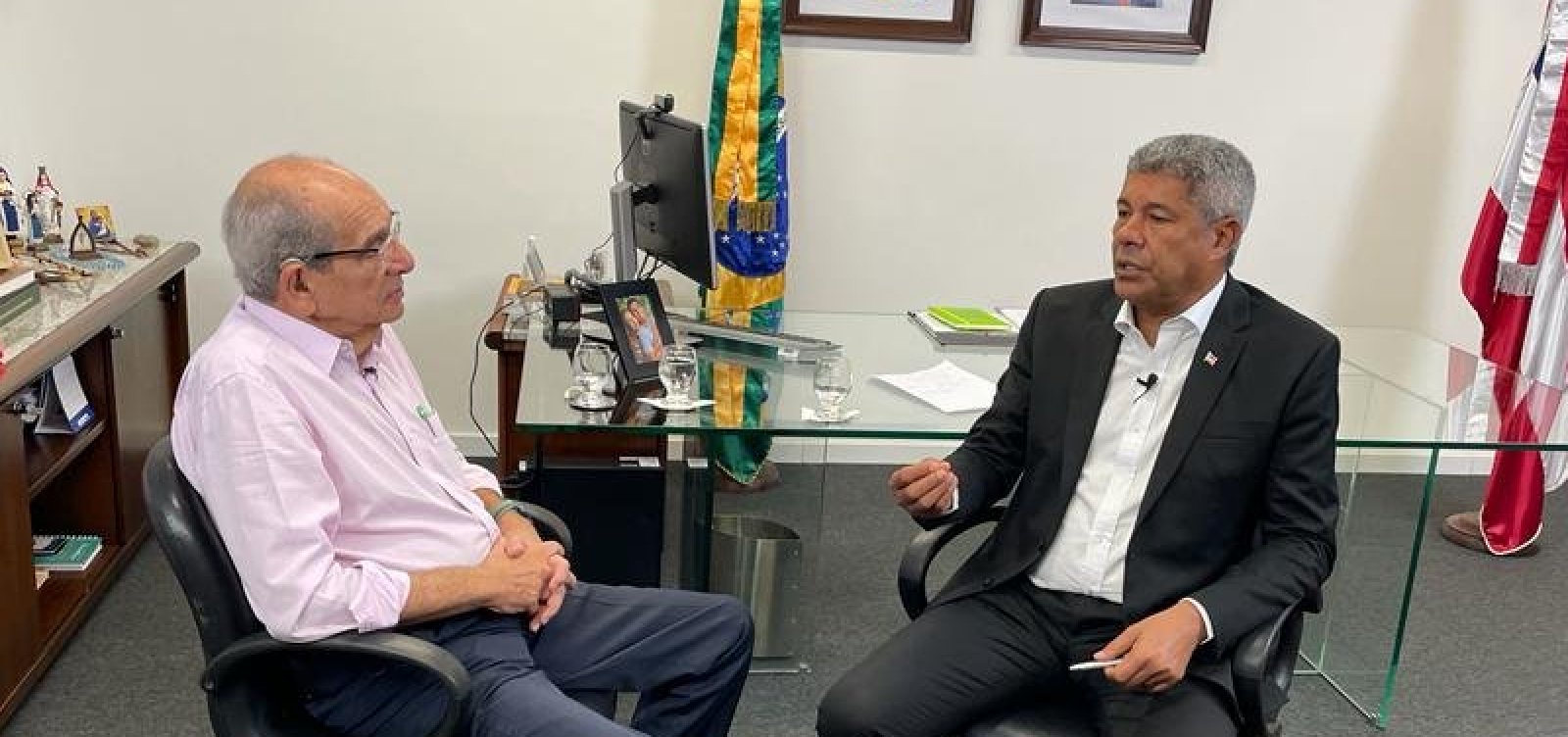 Jerônimo diz que foi desafio lidar com a disputa alimentada pela imprensa entre Rui Costa e Wagner