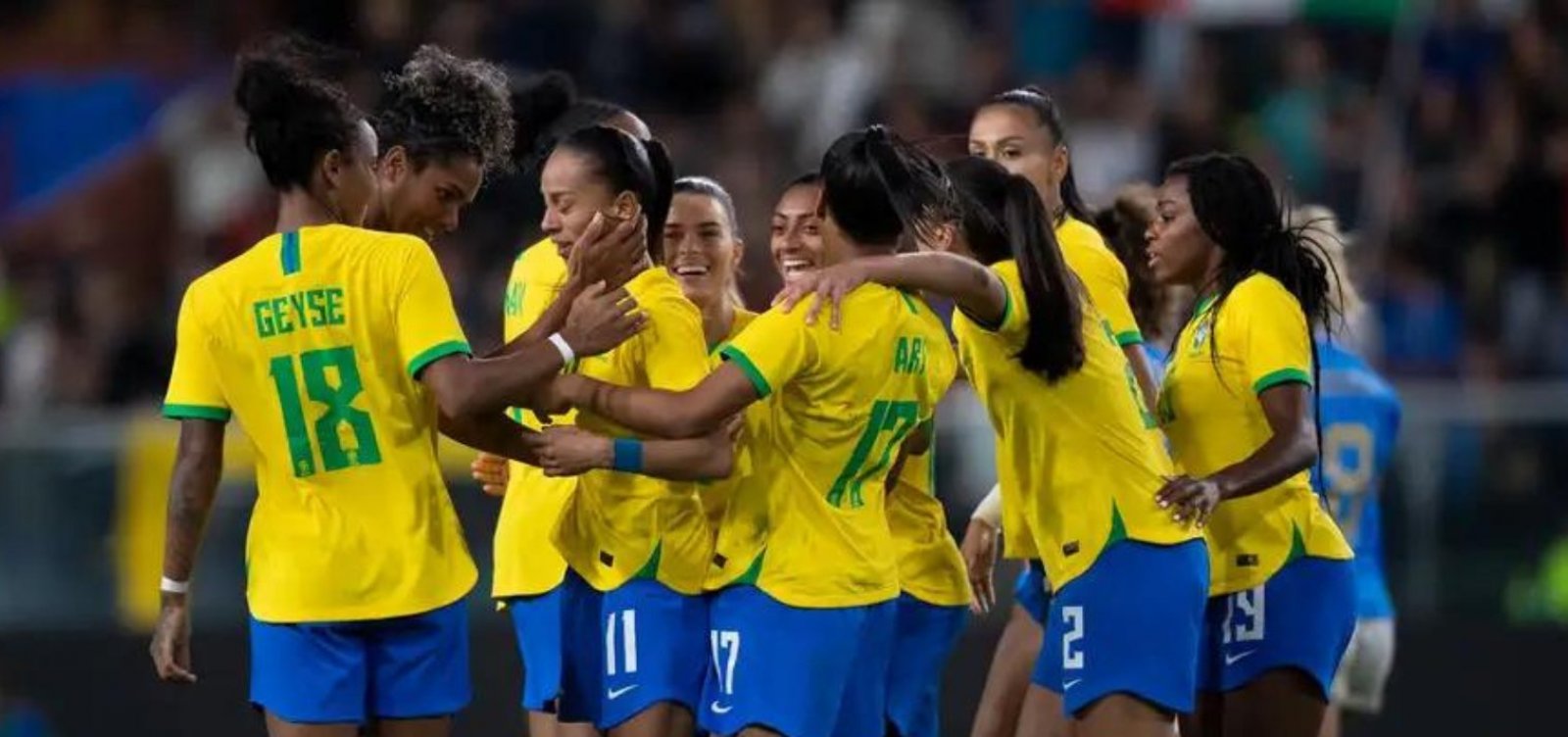 Terceiro jogo da Seleção Feminina Principal na Copa do Mun…