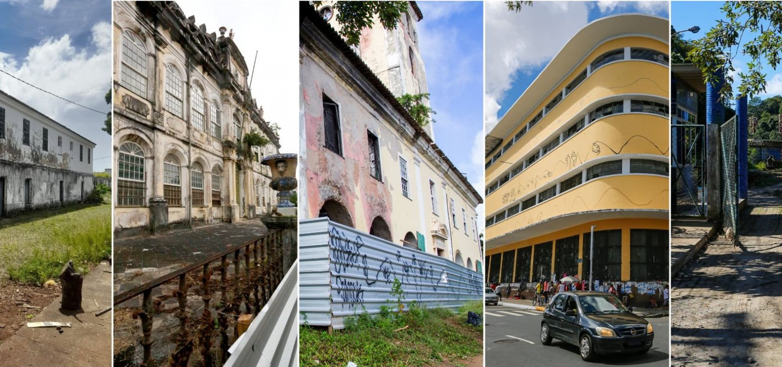 Cidade do abandono: Jornal Metropole lista espaços e imóveis históricos apagados pelo descaso