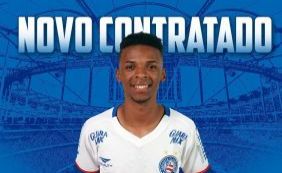 Bahia anuncia a contratação do atacante Henrique, ex-Paraná