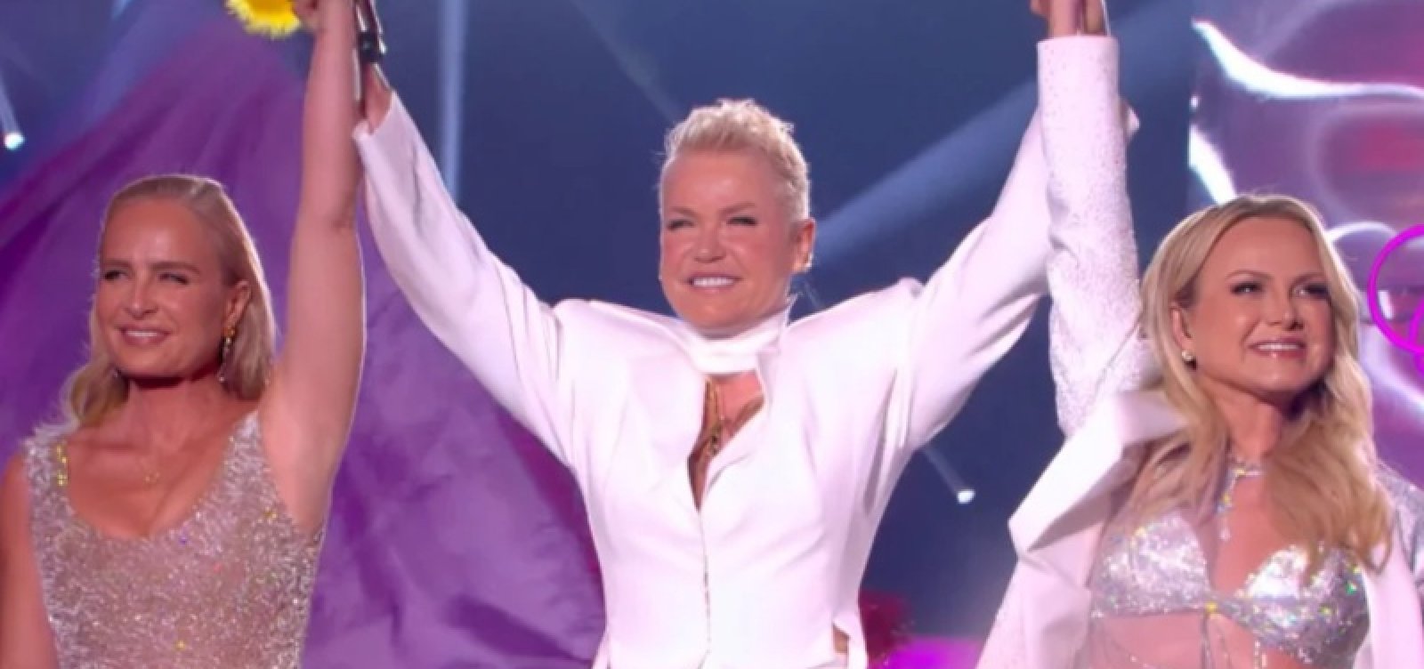 Xuxa, Angélica e Eliana cantam juntas no Criança Esperança em encontro histórico na TV 