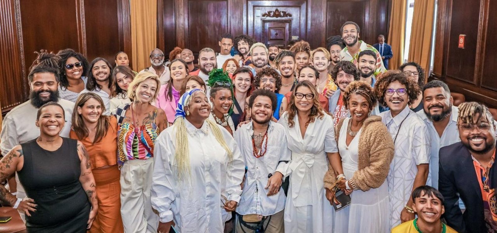 Janja participa de encontro de influenciadores no Rio de Janeiro