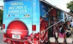 Hemóvel atende no Shopping da Bahia na próxima quinta e sexta-feira