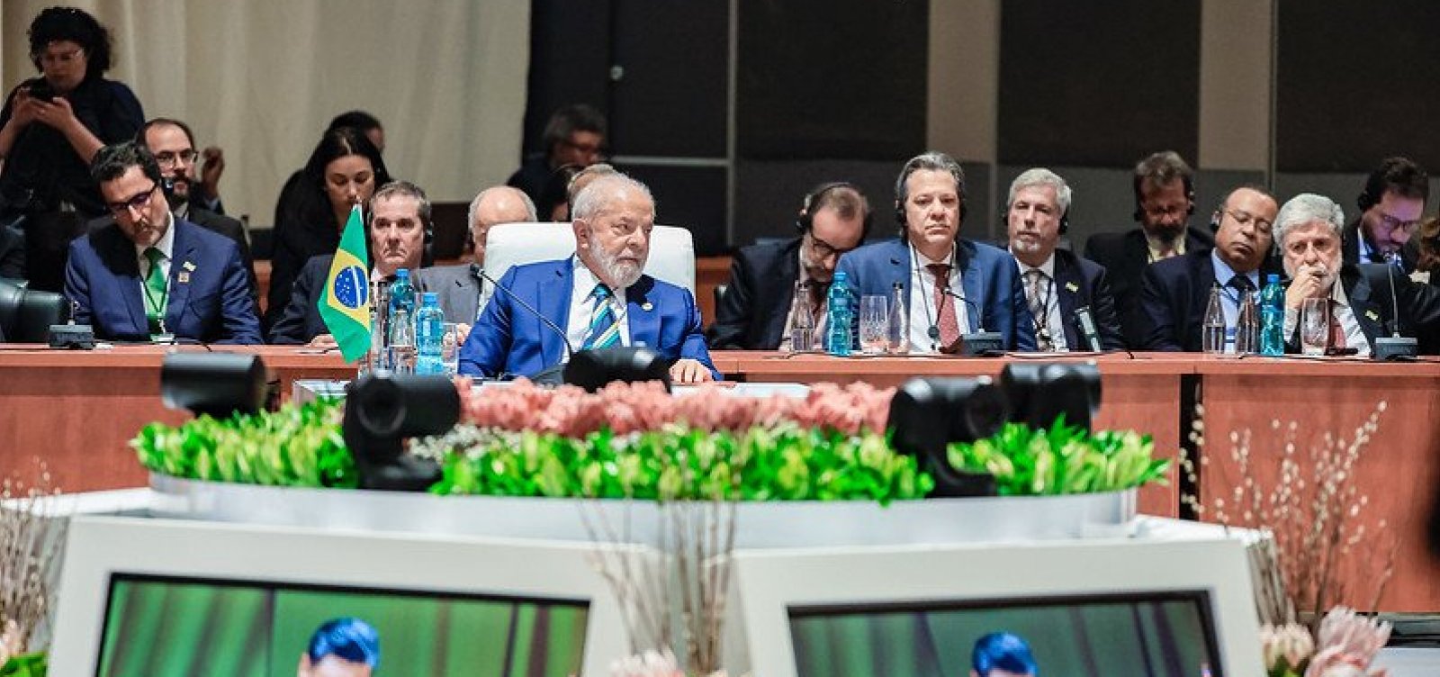 Lula diz que cria&ccedil;&atilde;o de moeda &uacute;nica para transa&ccedil;&otilde;es do Brics reduzir&aacute; vulnerabilidades do bloco