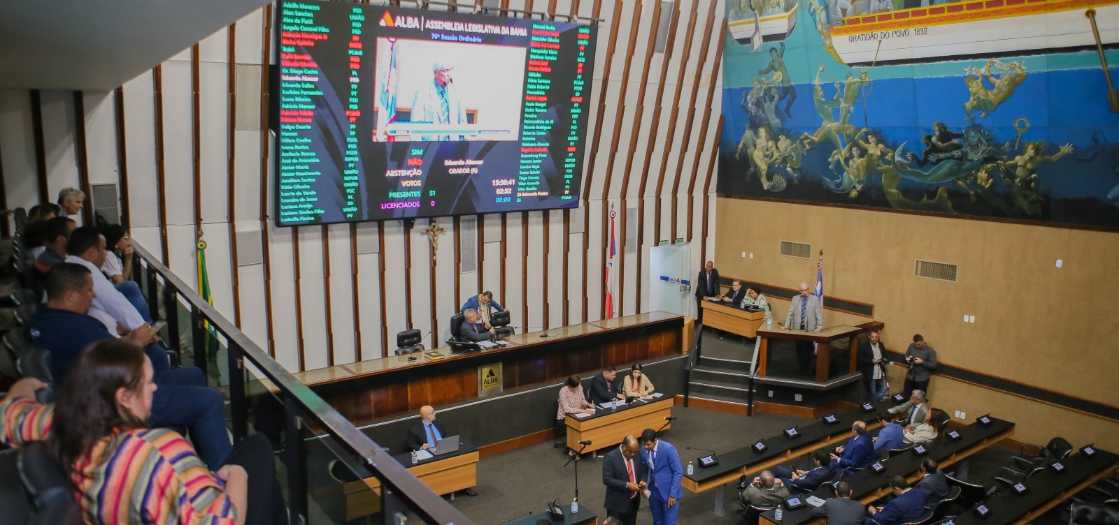 Em sessão conturbada, AL-BA começa a analisar precatórios dos professores