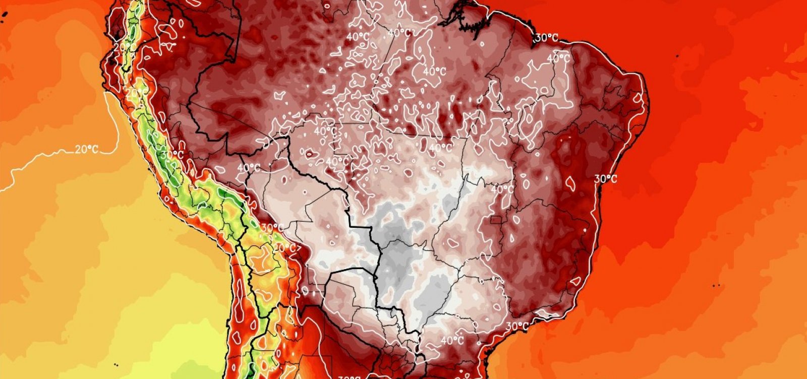 Onda de calor: Inmet amplia alerta vermelho de "grande perigo" para Bahia e mais 10 estados 