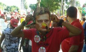Manifestantes a favor do PT ocupam o Campo Grande; PM estima 50 mil pessoas