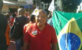 "Não podemos ter uma justiça partidarista", diz Suíca em ato a favor de Dilma