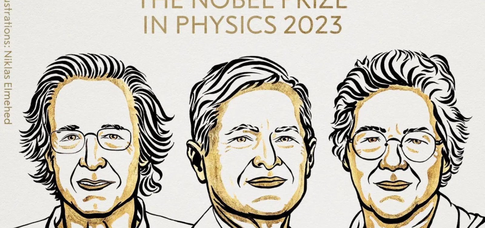 Nobel da Física vai para pesquisadores que desenvolveram estudos com elétrons