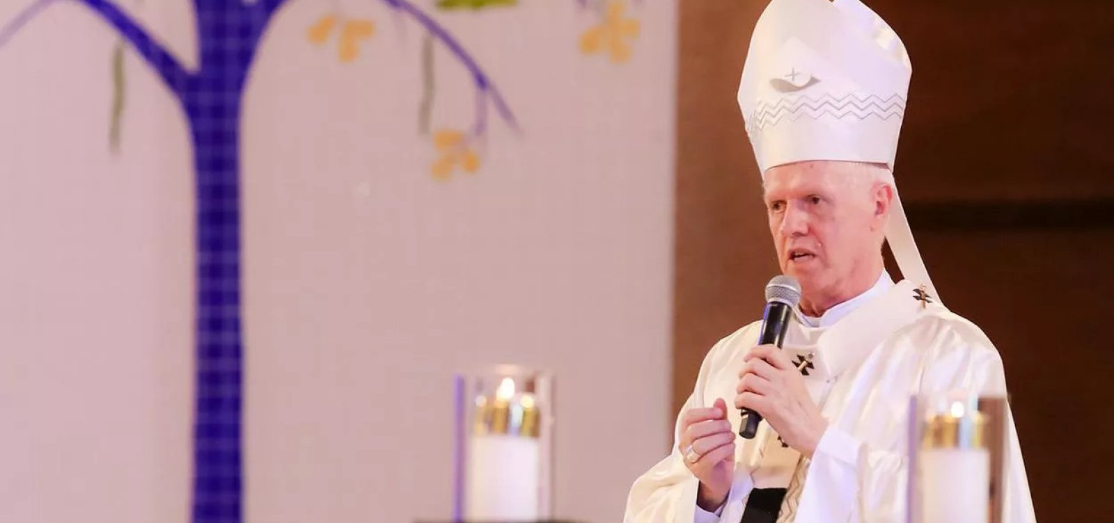 Arcebispo de Aparecida usa sermão em Santuário para criticar aborto e desmatamento