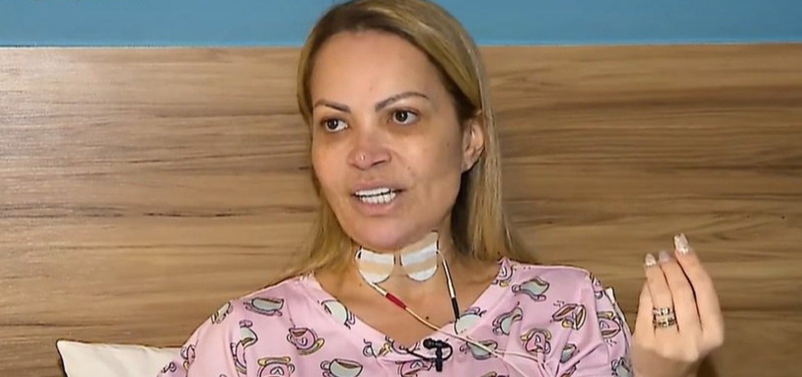 Solange Almeida faz tratamento após vício em cigarro eletrônico