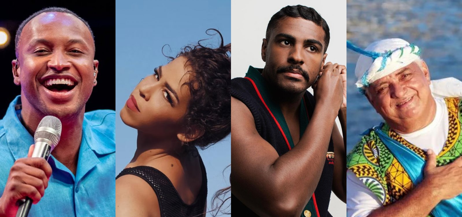 Tardezinha com Thiaguinho, Flora Matos e Rico Dalasam no Sangue Novo e Gerônimo Santana: confira a agenda cultural