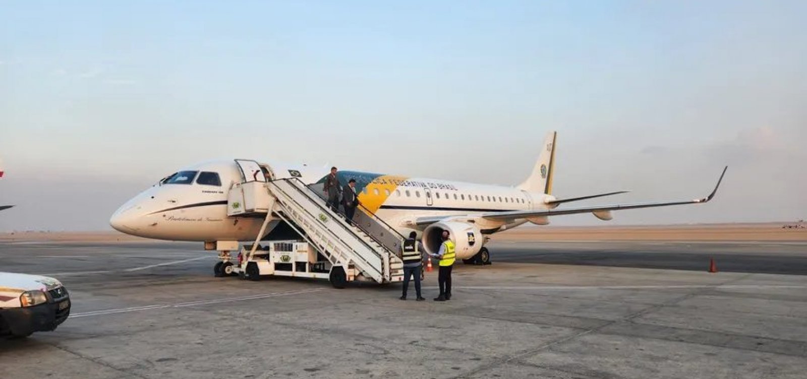 Segunda aeronave com novo lote de ajuda humanitária brasileira chega ao Egito