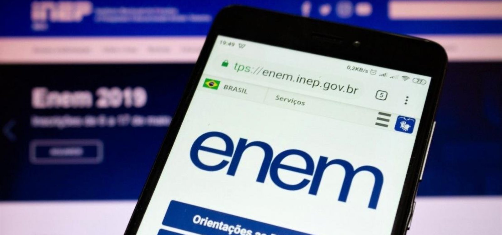 Primeiro dia de provas do Enem na Bahia tem 28,5% de absten&ccedil;&atilde;o