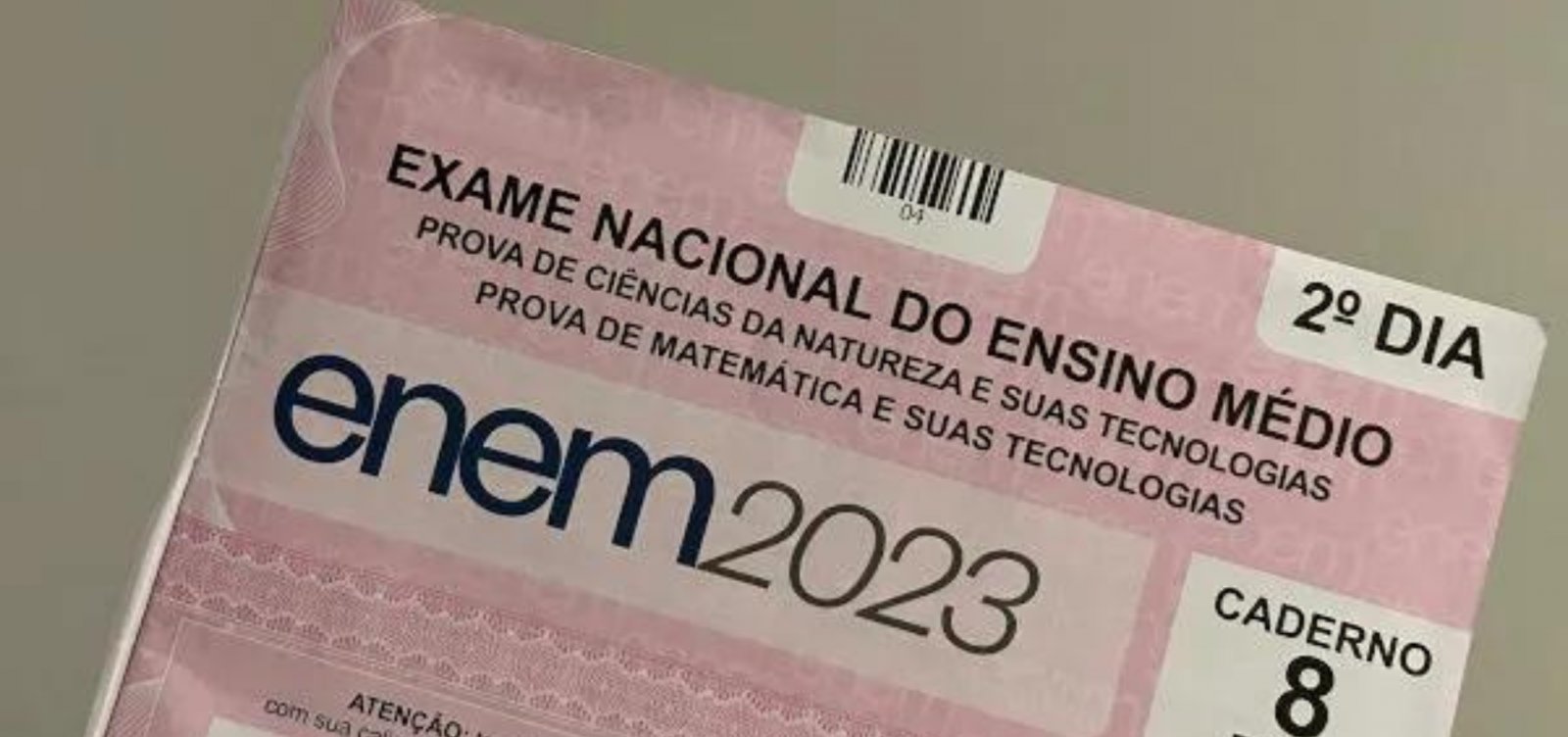 Bahia tem 32,06% de abstenção no segundo dia de provas do Enem