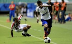 Bahia marca no fim e vence o Santa Cruz por 1 a 0; Tricolor avança no Nordestão