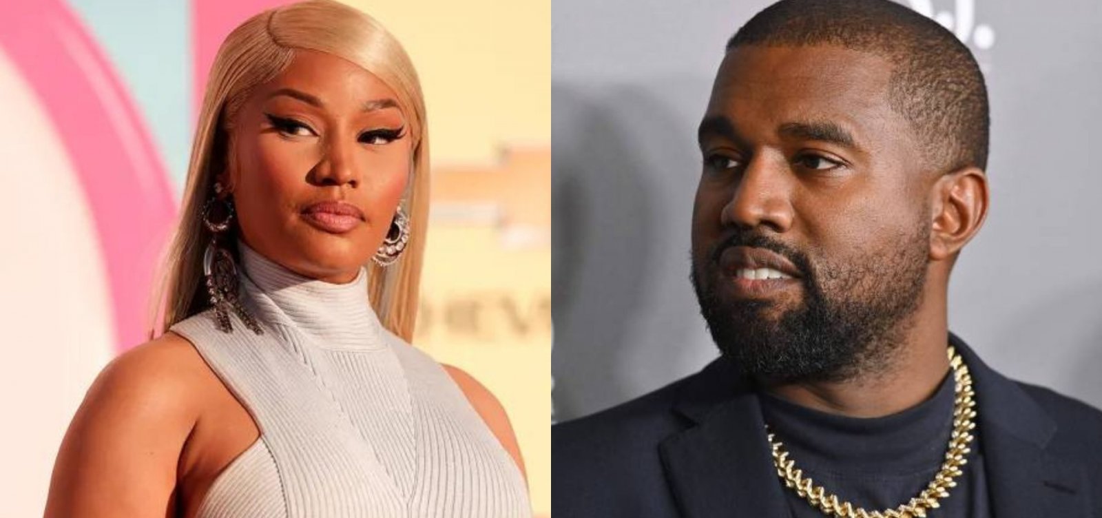 Nicki Minaj proíbe lançamento de música com Kanye West e adia álbum do rapper