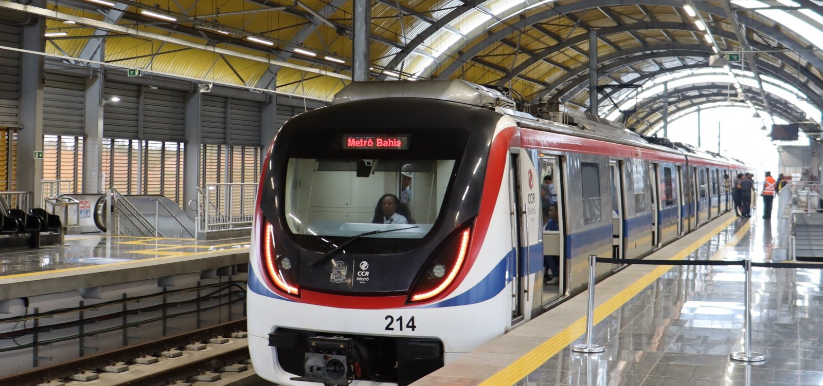 Estação de metrô de Água Claras é inaugurada com embarque gratuito 