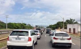 Com movimento intenso nas estradas, motorista espera até 2h no ferry