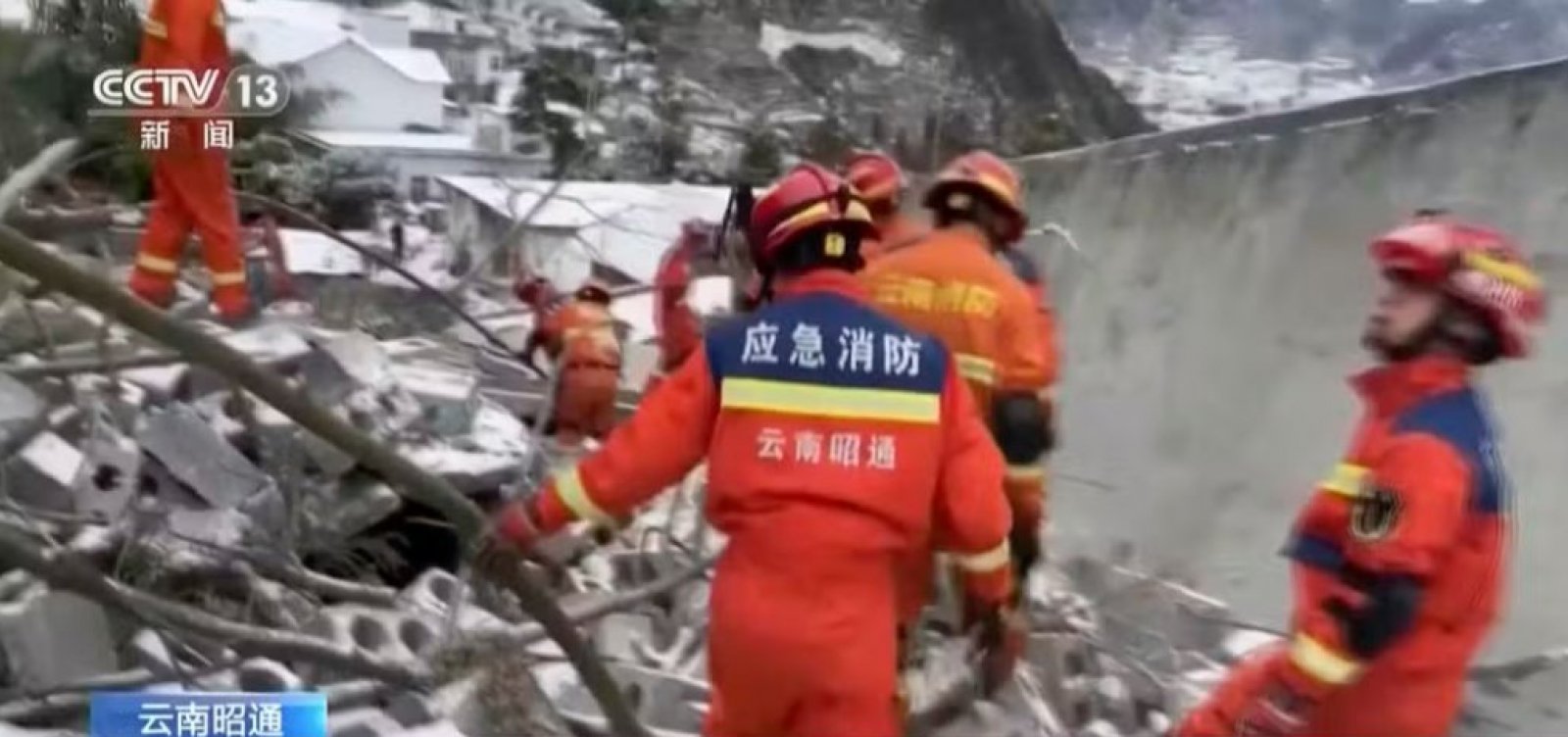 Deslizamento de terra na China deixa 8 mortos e cerca de 50 pessoas feridas