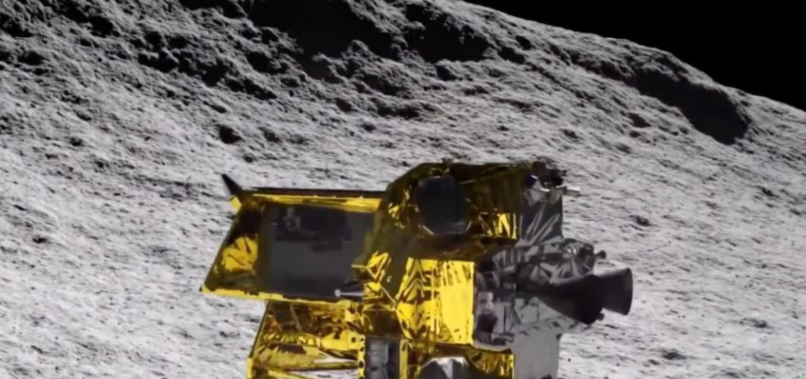 Japão pretende reativar sonda desligada para poupar baterias após pouso na Lua