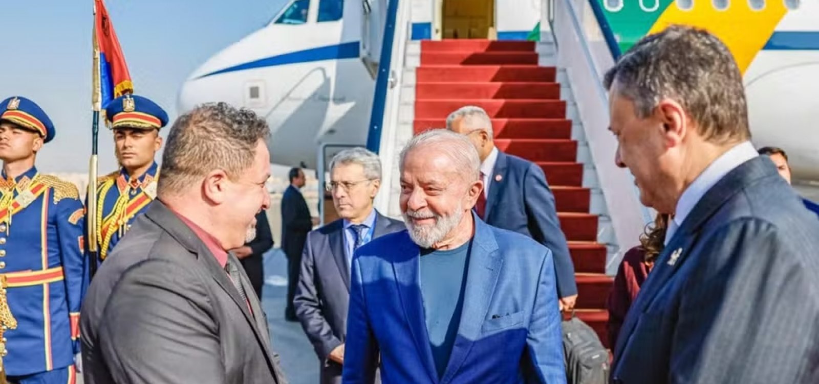 Lula desembarca no Cairo para tratar de guerra entre Israel e Hamas e assinar acordo na área de bioenergia