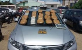 Vinte quilos de maconha são apreendidos no interior da Bahia