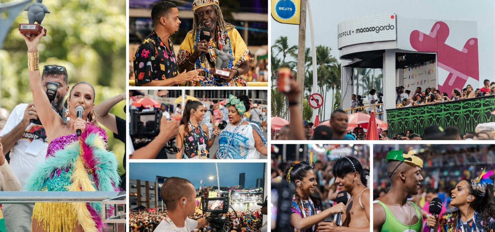 Salvador Carnaval do Brasil: com 100h de transmissão, Metropole e Macaco Gordo chegam a 6 mi de pessoas