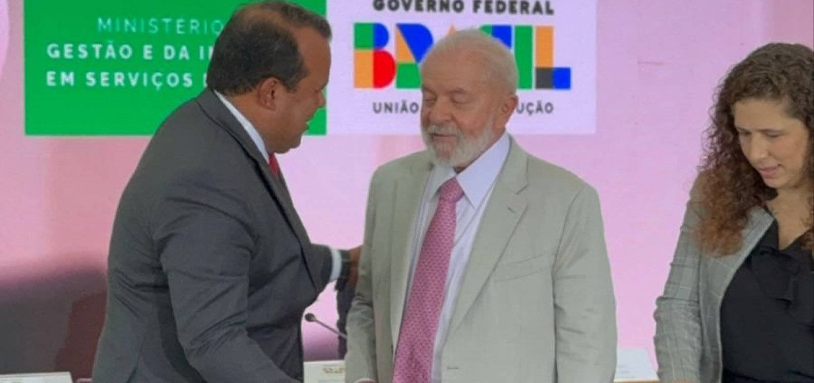 Governador em exercício, Geraldo Júnior participa de evento ao lado de Lula em Brasília