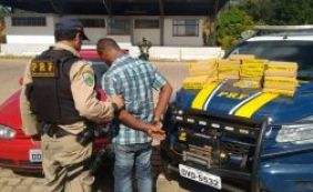 Homem de 29 anos é preso com mais de 46kg de maconha na BR-116