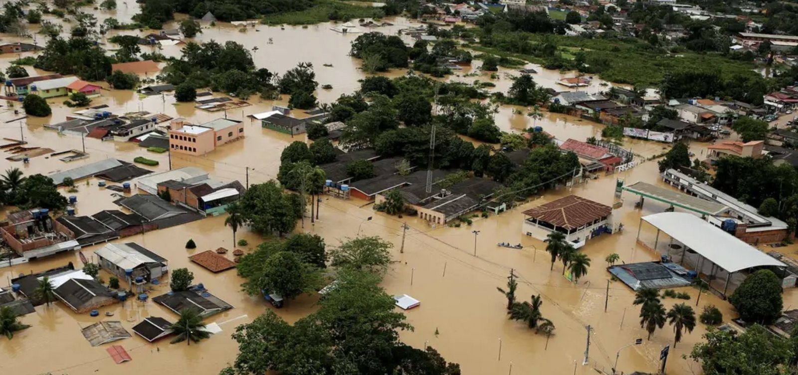 Comitiva do governo federal chega hoje ao Acre, após estado decretar situação de emergência por enchentes