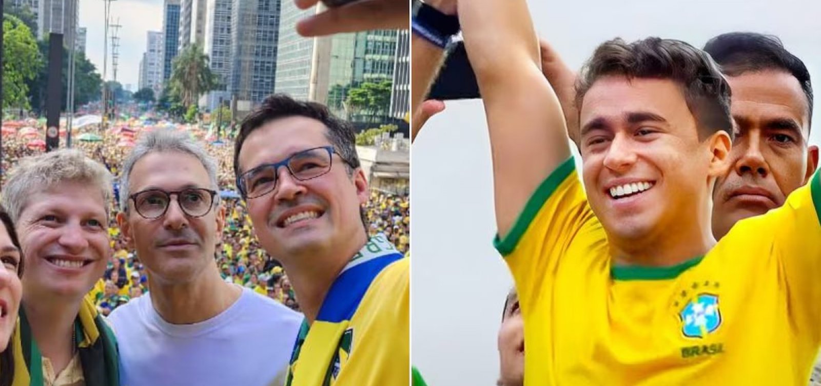 Nunes Marques arquiva pedido para investigar Nikolas e Zema em ato de Bolsonaro
