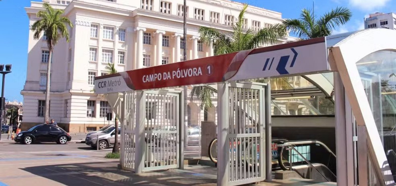 Metrô terá esquema de funcionamento especial nesta quarta-feira devido ao jogo entre Bahia e Vitória 
