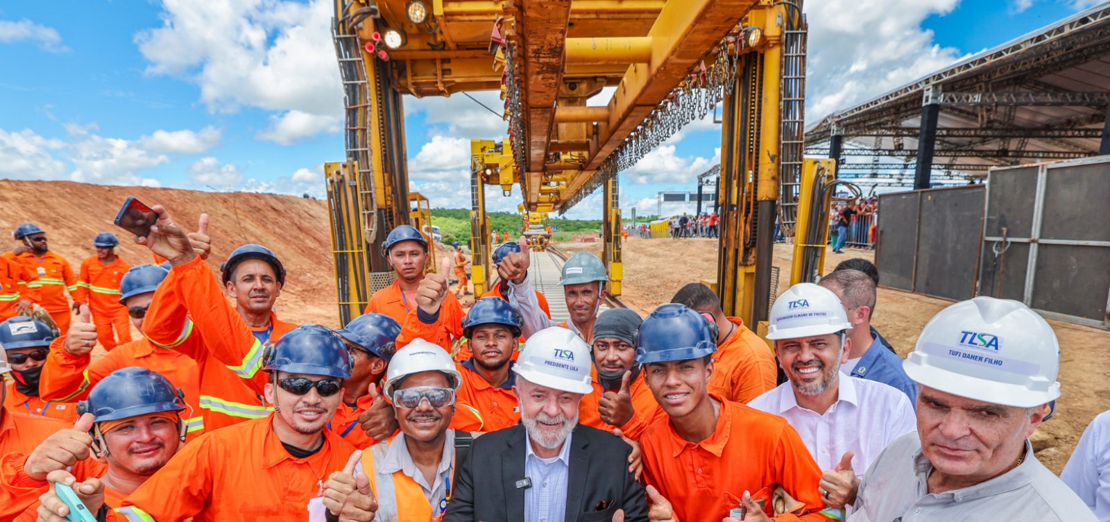 Lula diz que governo federal garantirá pagamentos para ferrovia Transnordestina ser concluída até 2027